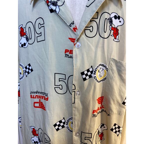 Peanuts Motorsport Men's button down - Picture 2 of 6